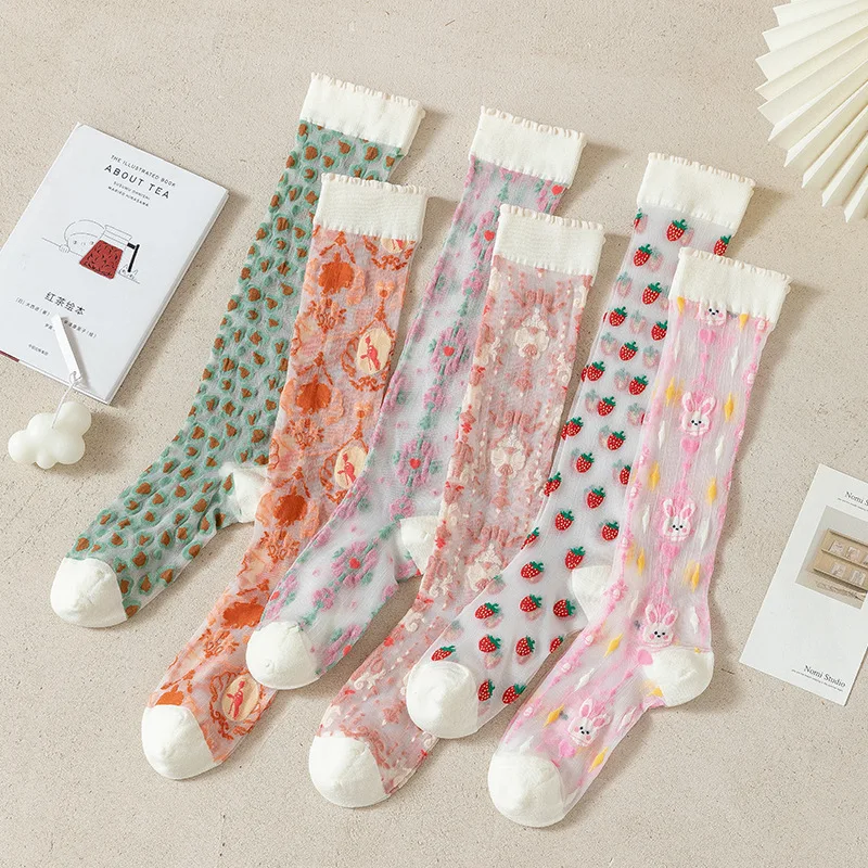 Summer Thin Women Stockings Ul - Crystal Mesh Fabric incelemesi ve fiyatı