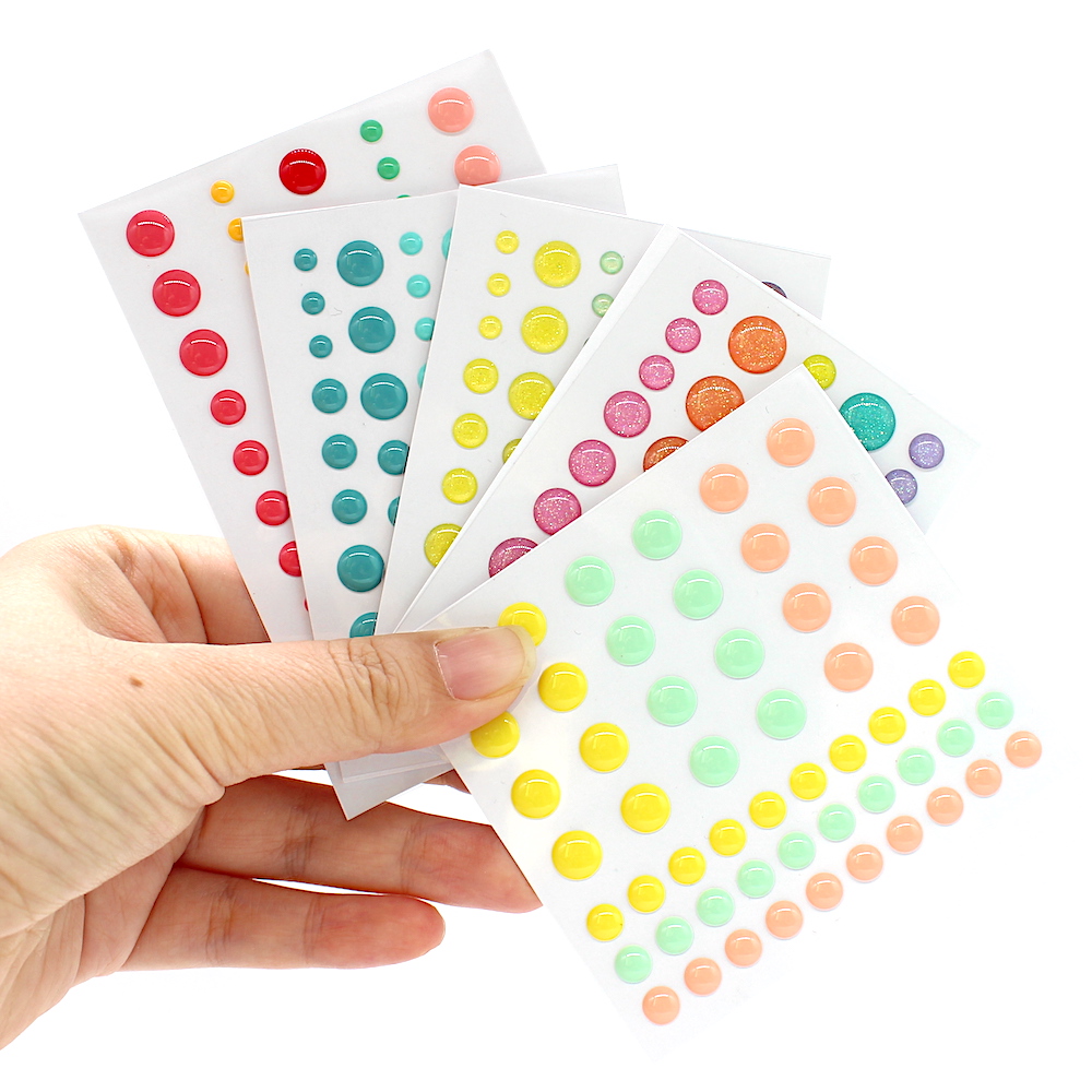 KSCRAFT 5pcs/set Sugar Sprinkl - Embellishments For Scrapbooking incelemesi ve fiyatı
