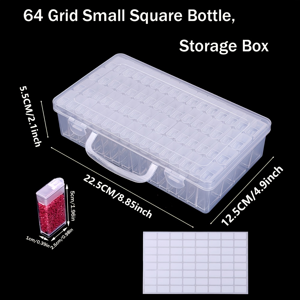 1/2/3/4Pack 64gird Diamond Pai - Craft Embellishment Storage incelemesi ve fiyatı