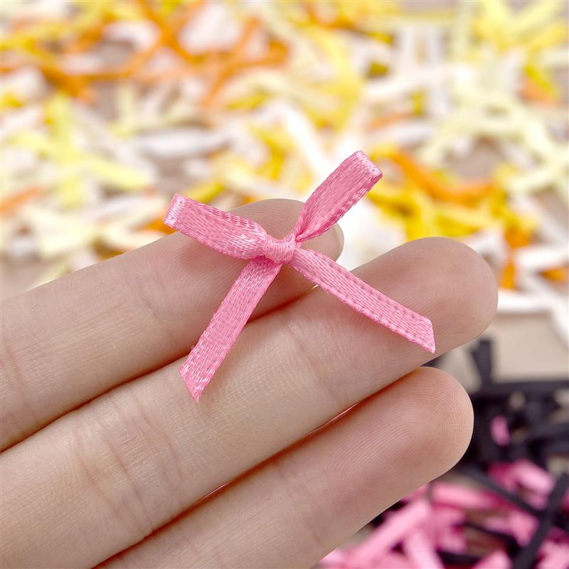 100Pcs 3mm Ribbons Mini Satin  - Christmas Craft Embellishment incelemesi ve fiyatı
