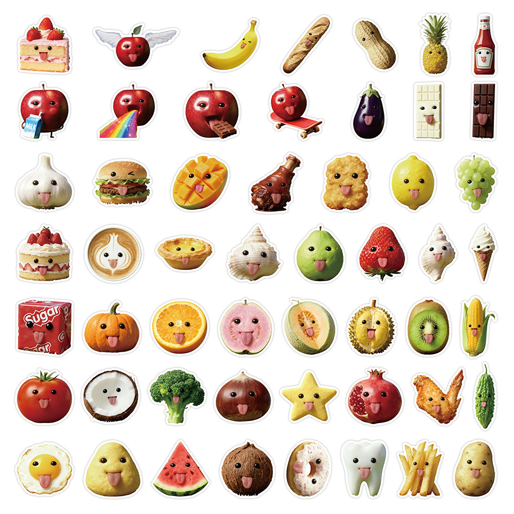 53 Pcs Abstract Art Style Food - Craft Embellishment World incelemesi ve fiyatı
