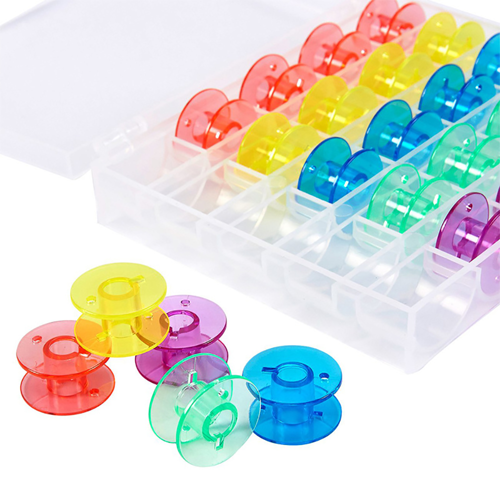 25Pcs/Set Plastic Threads Bobb - Craft Embellishment Storage incelemesi ve fiyatı
