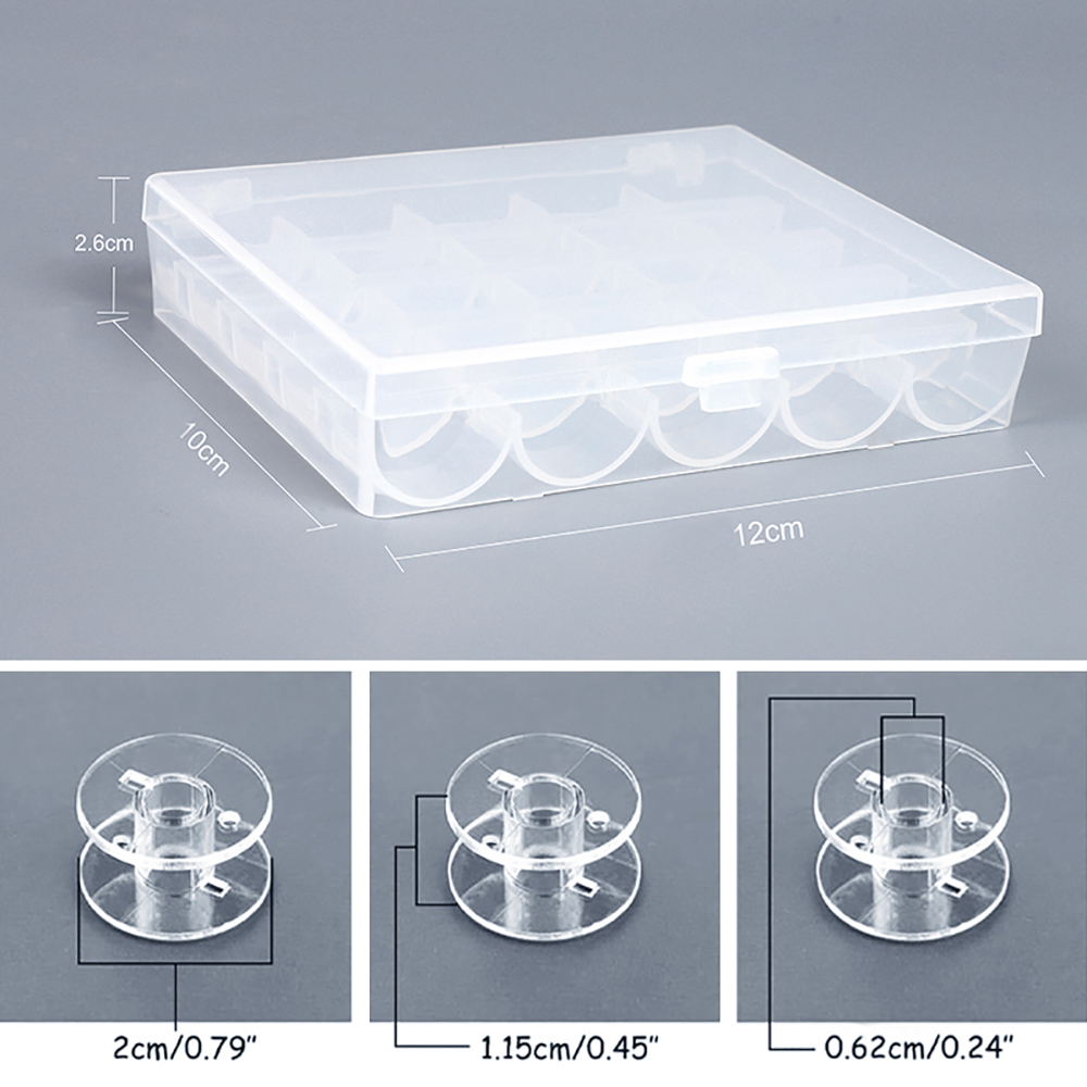 25Pcs/Set Plastic Threads Bobb - Craft Embellishment Storage incelemesi ve fiyatı