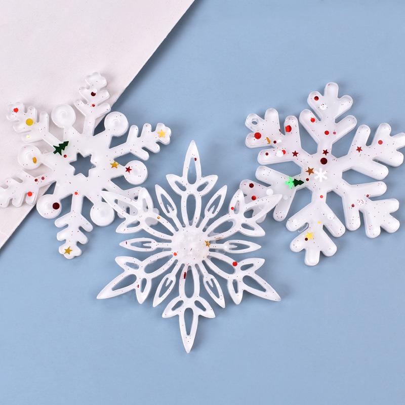 Christmas Hollow Snowflake Orn - Christmas Craft Embellishment incelemesi ve fiyatı