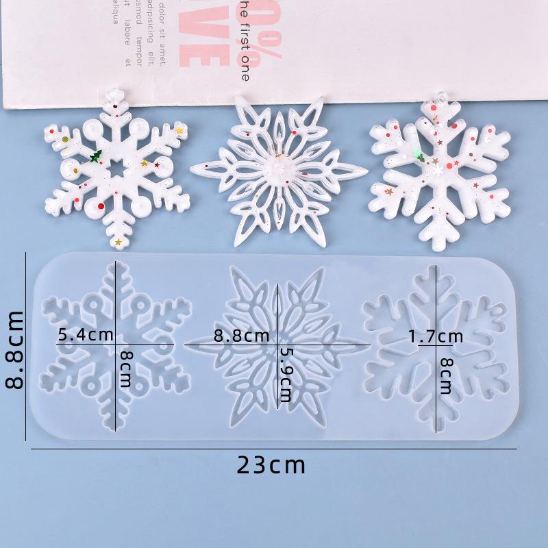 Christmas Hollow Snowflake Orn - Christmas Craft Embellishment incelemesi ve fiyatı