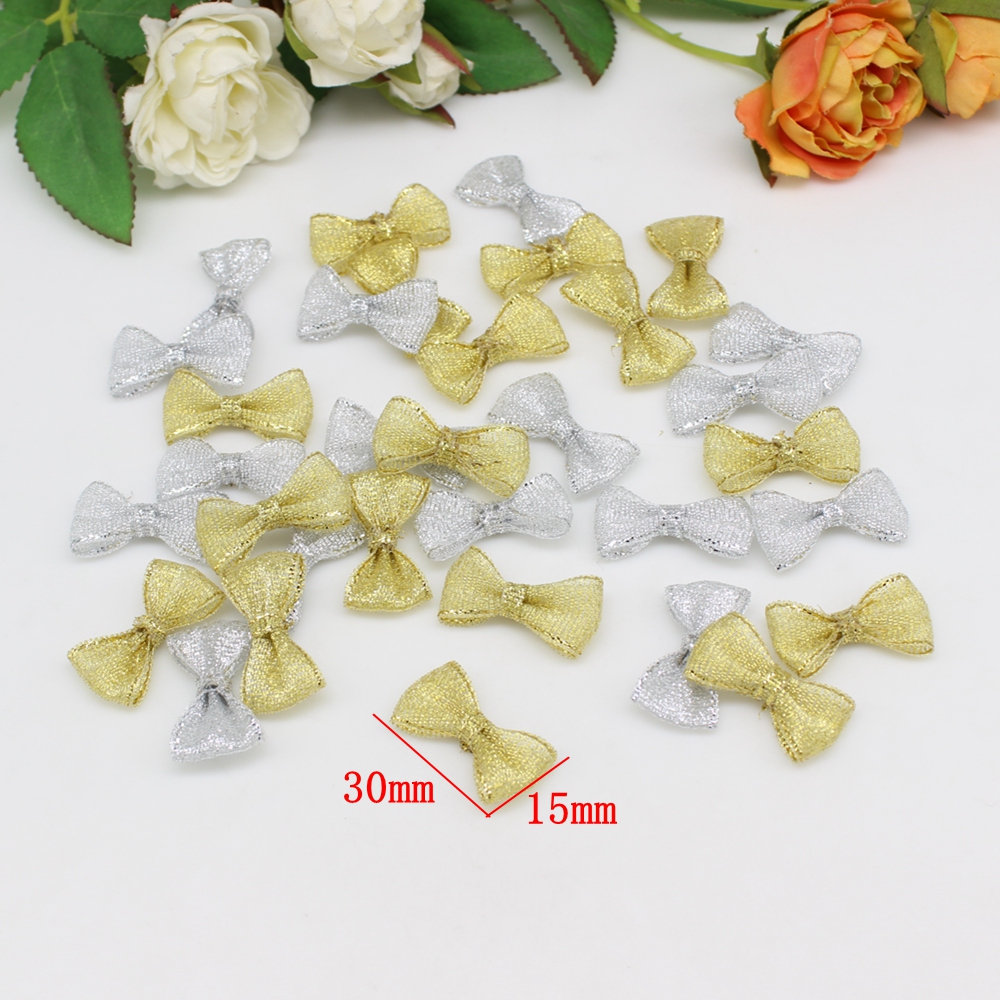 50/100pcs 15mm-30mm Gold and s - Embellishments For Scrapbooking incelemesi ve fiyatı