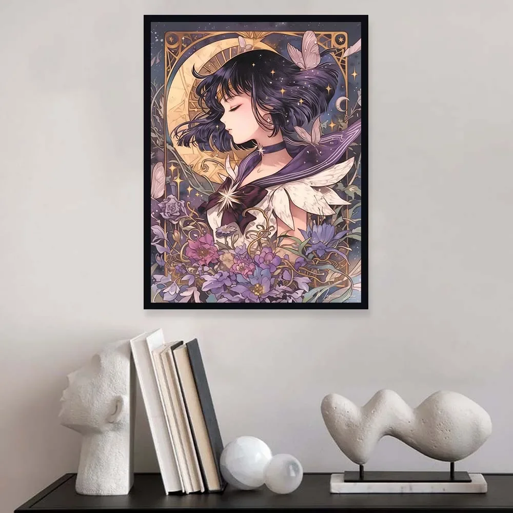 Cartoon Anime Diamond Painting - Embroidery Embellishments incelemesi ve fiyatı