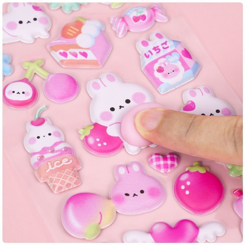 1 Sheet Puffy Bunny 3D Bubble  - Craft Embellishment World incelemesi ve fiyatı