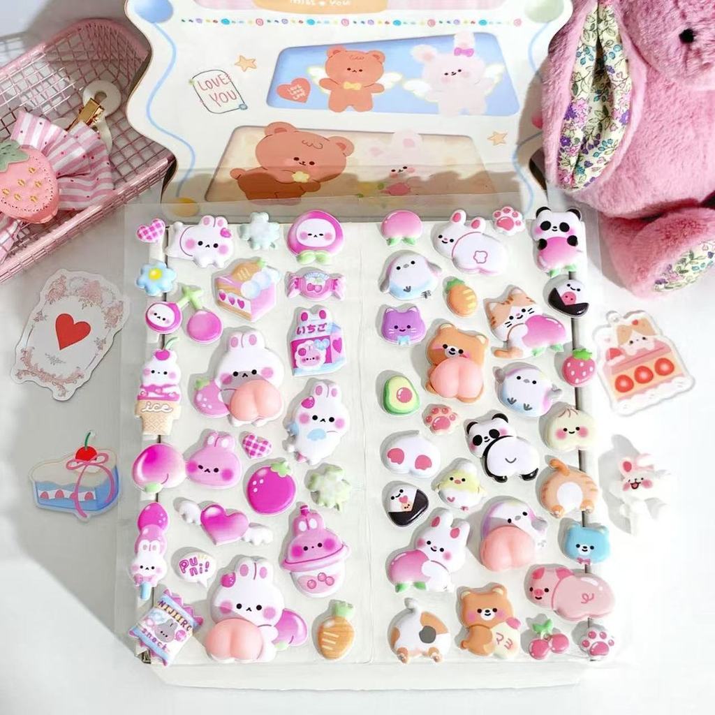 1 Sheet Puffy Bunny 3D Bubble  - Craft Embellishment World incelemesi ve fiyatı