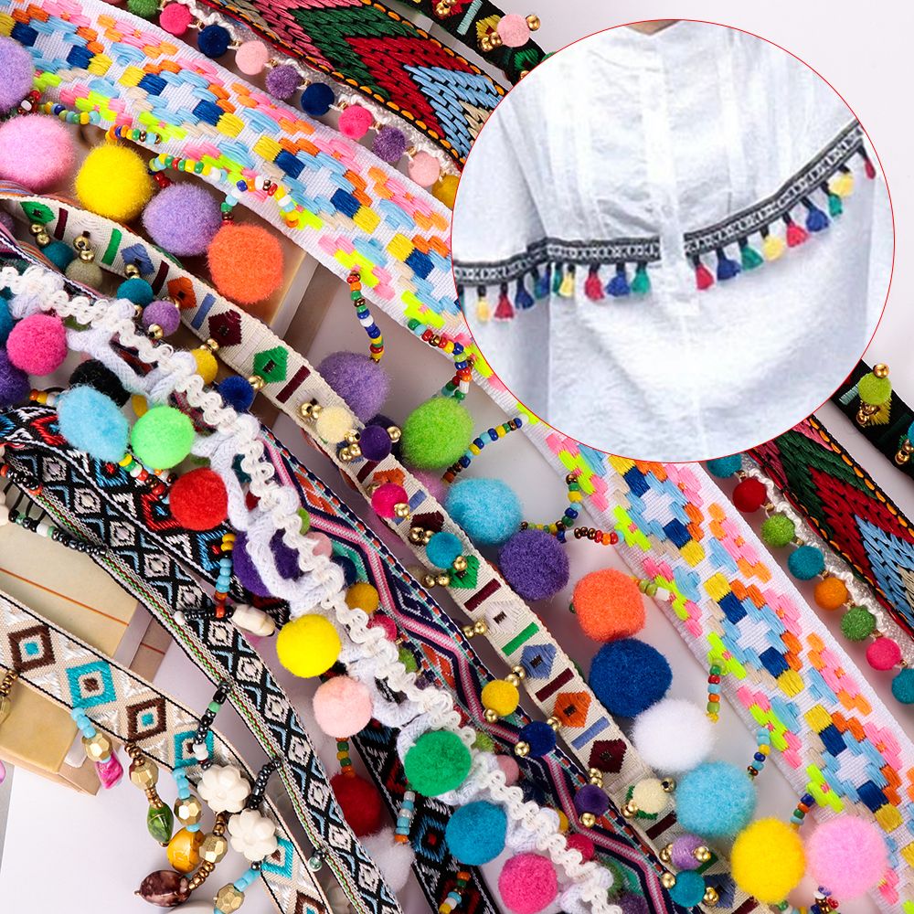 1yard Bohemia Tassel Lace Trim - Tassel Fringe Trim incelemesi ve fiyatı