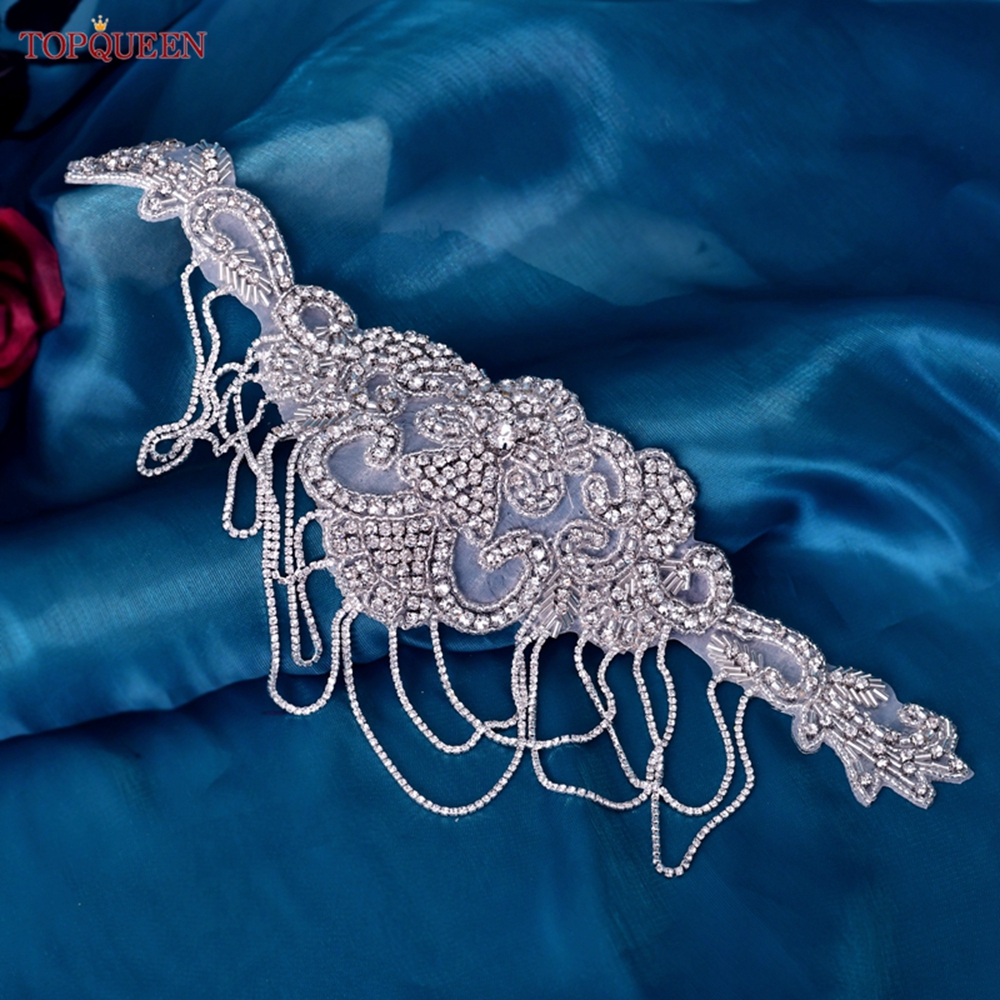 TOPQUEEN SP63 Bridal Tassels R - Sew On Rhinestone incelemesi ve fiyatı