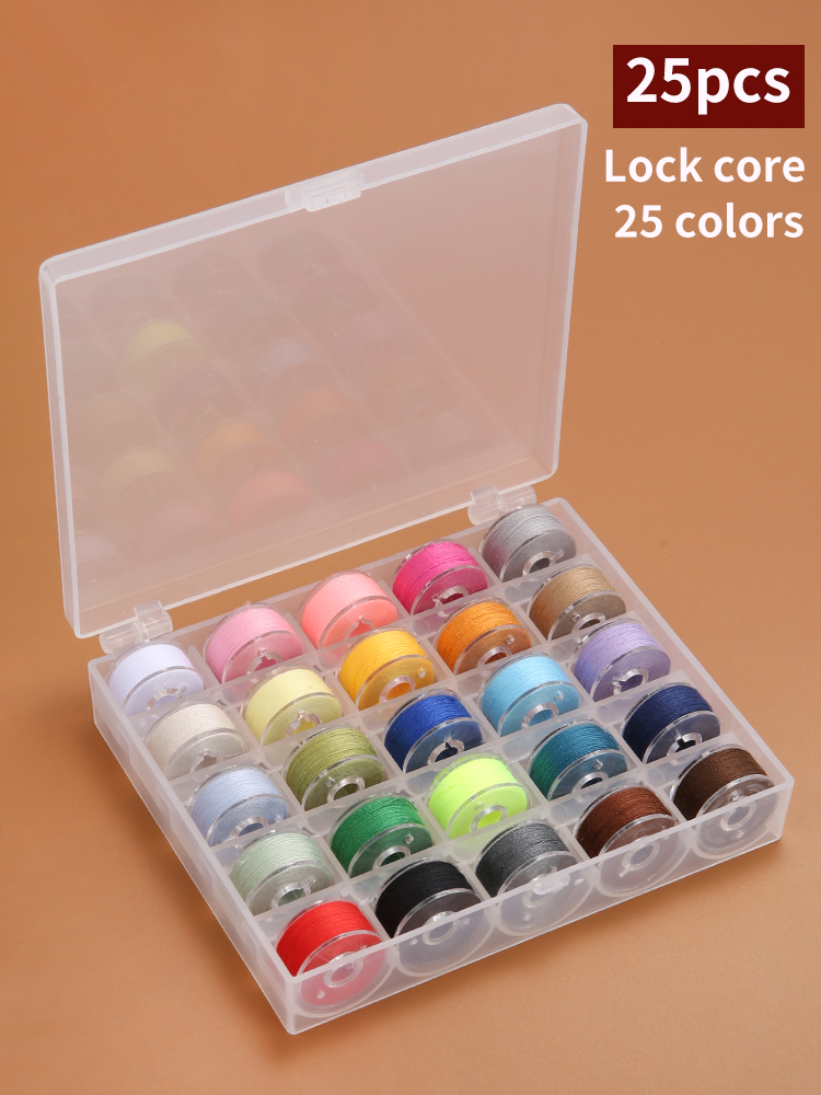 25/36 Colors Set Bobbin Thread - Craft Embellishment Storage incelemesi ve fiyatı