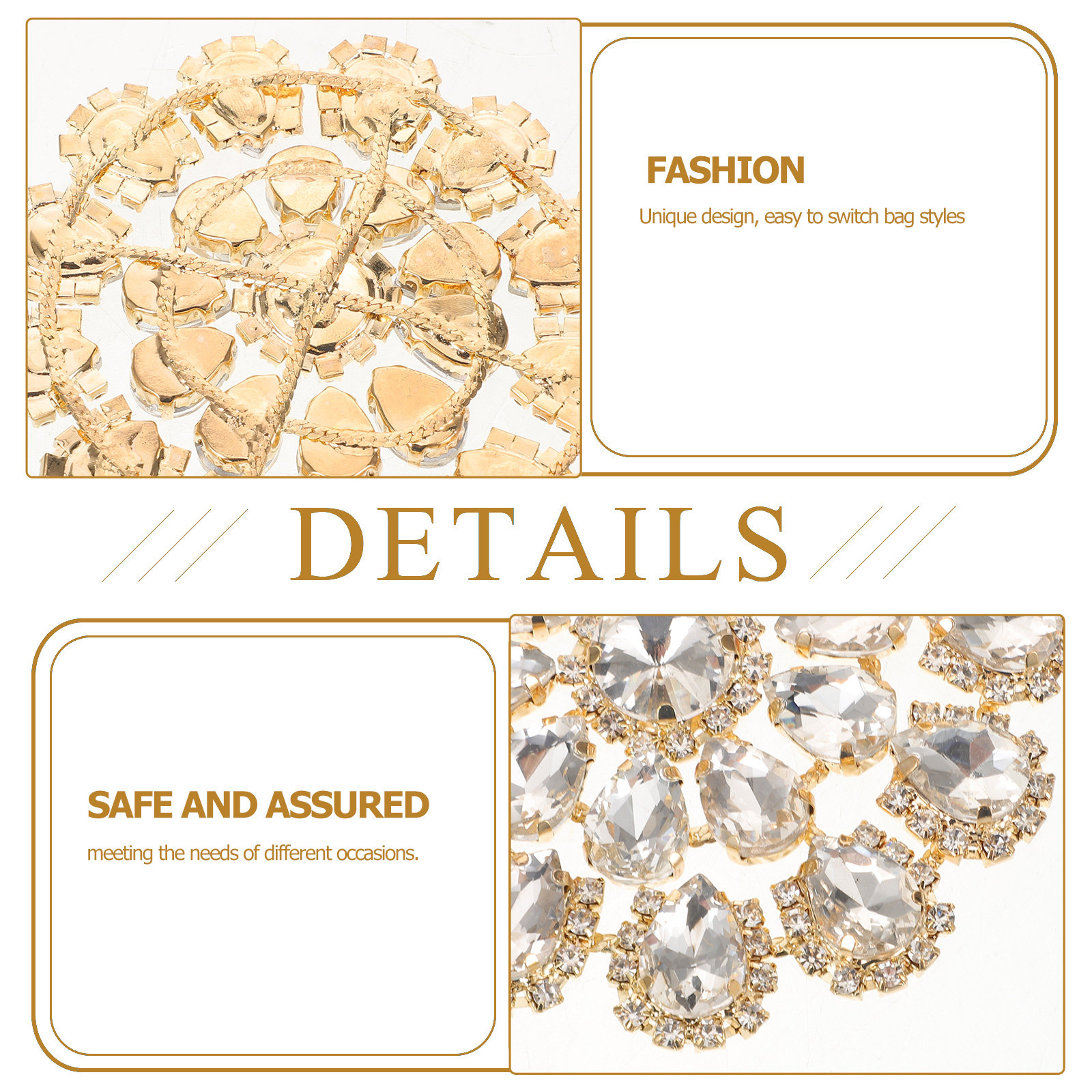 Alloy Rhinestone Flower Appliq - Sew On Rhinestone incelemesi ve fiyatı