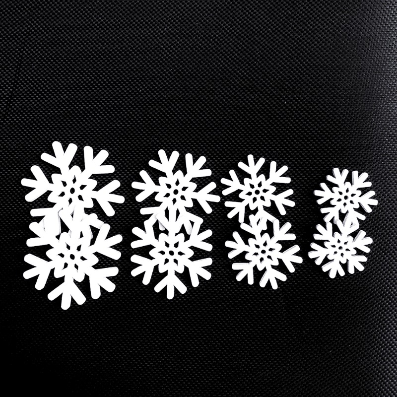 50pcs 20mm 25mm 30mm 35mm Mix  - Christmas Craft Embellishment incelemesi ve fiyatı