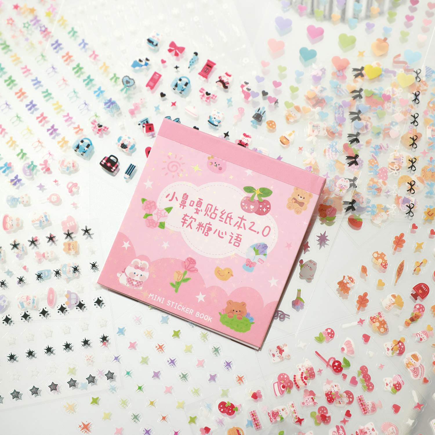 Mini Sticker Book with Die Cut - Embellishments For Scrapbooking incelemesi ve fiyatı