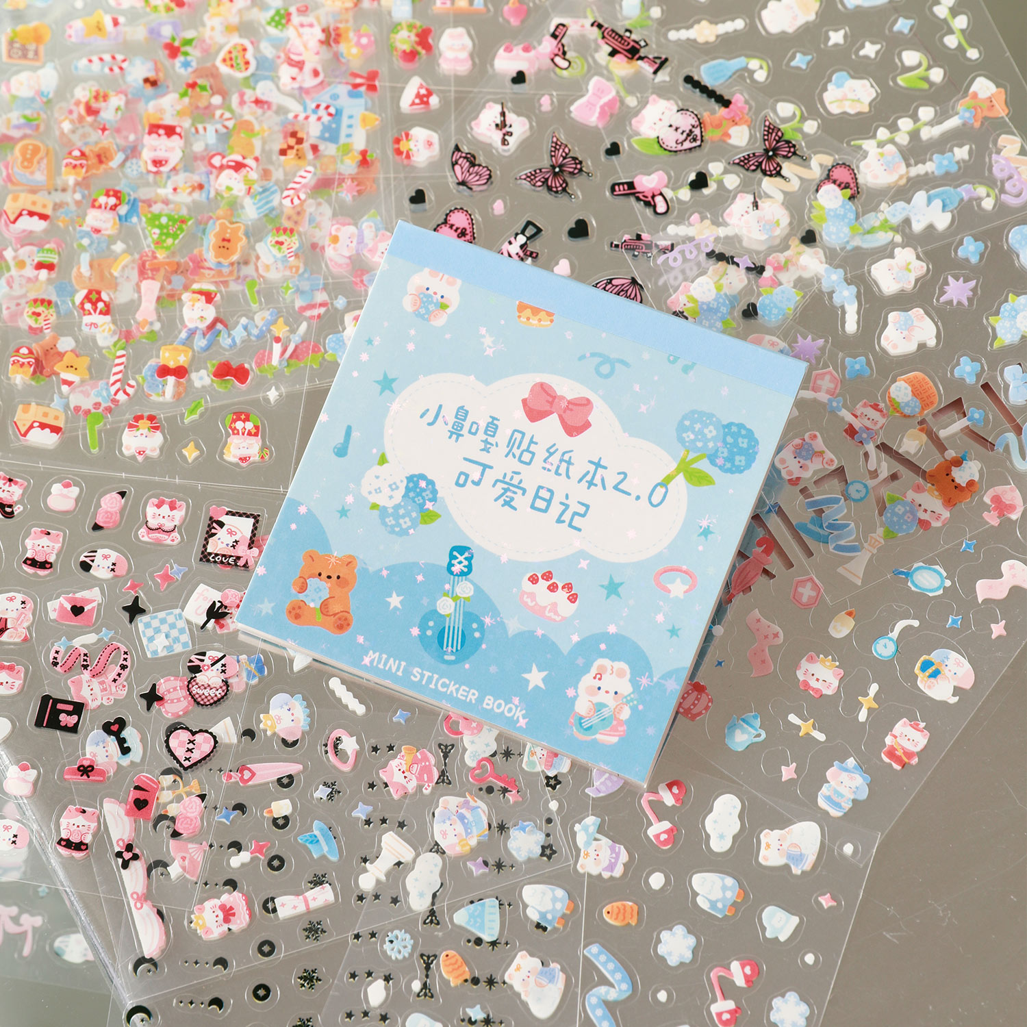 Mini Sticker Book with Die Cut - Embellishments For Scrapbooking incelemesi ve fiyatı