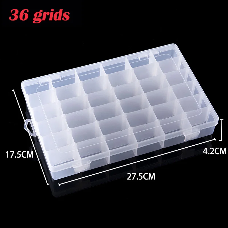 6/24/36 Grids Plastic Storage  - Craft Embellishment Storage incelemesi ve fiyatı