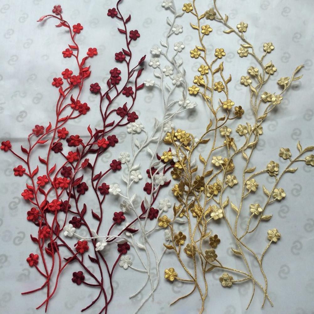 3D Flower Applique Plum Blosso - Applique Patch Flower incelemesi ve fiyatı