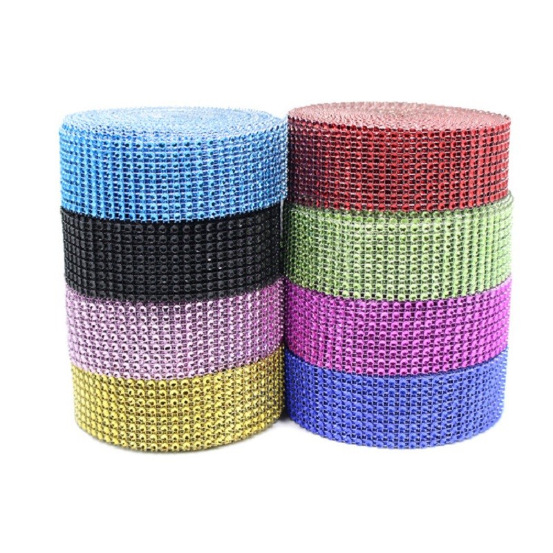 2Yard 4CM Gold Silver DIY Diam - Crystal Mesh Fabric incelemesi ve fiyatı