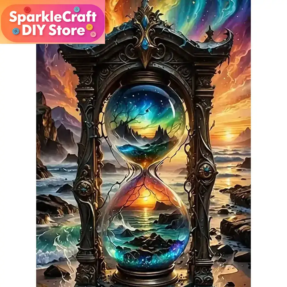 1PC frameless  Diamond Paintin - Embroidery Embellishments incelemesi ve fiyatı