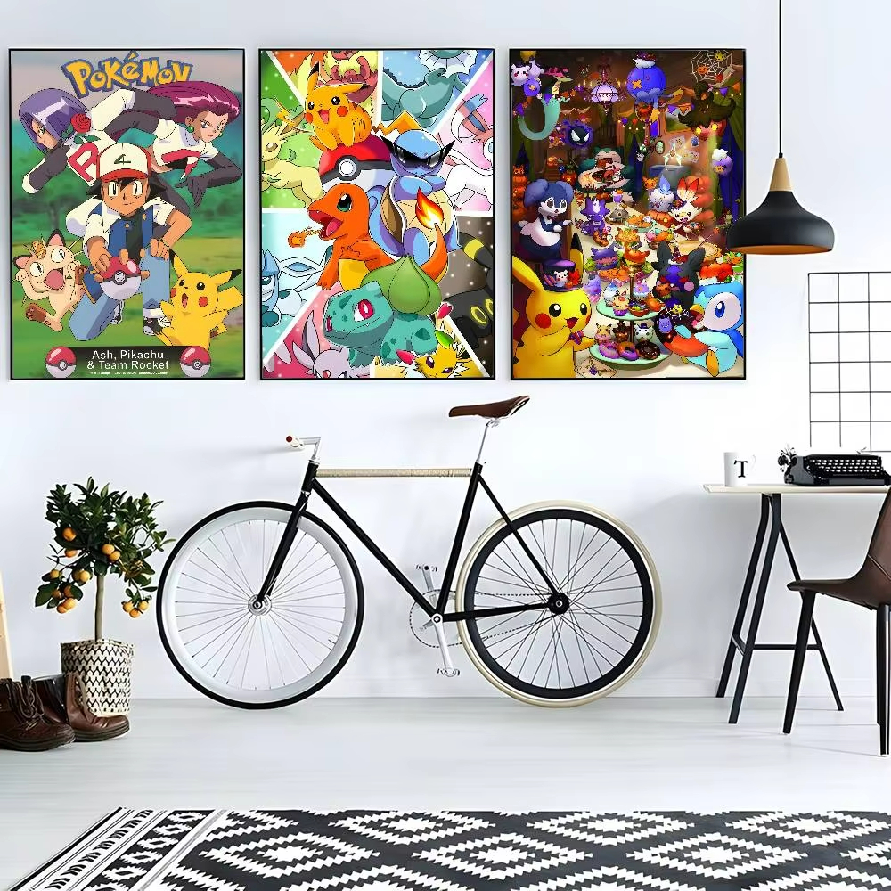 1pc frameless Cartoon Pokemon  - Embroidery Embellishments incelemesi ve fiyatı
