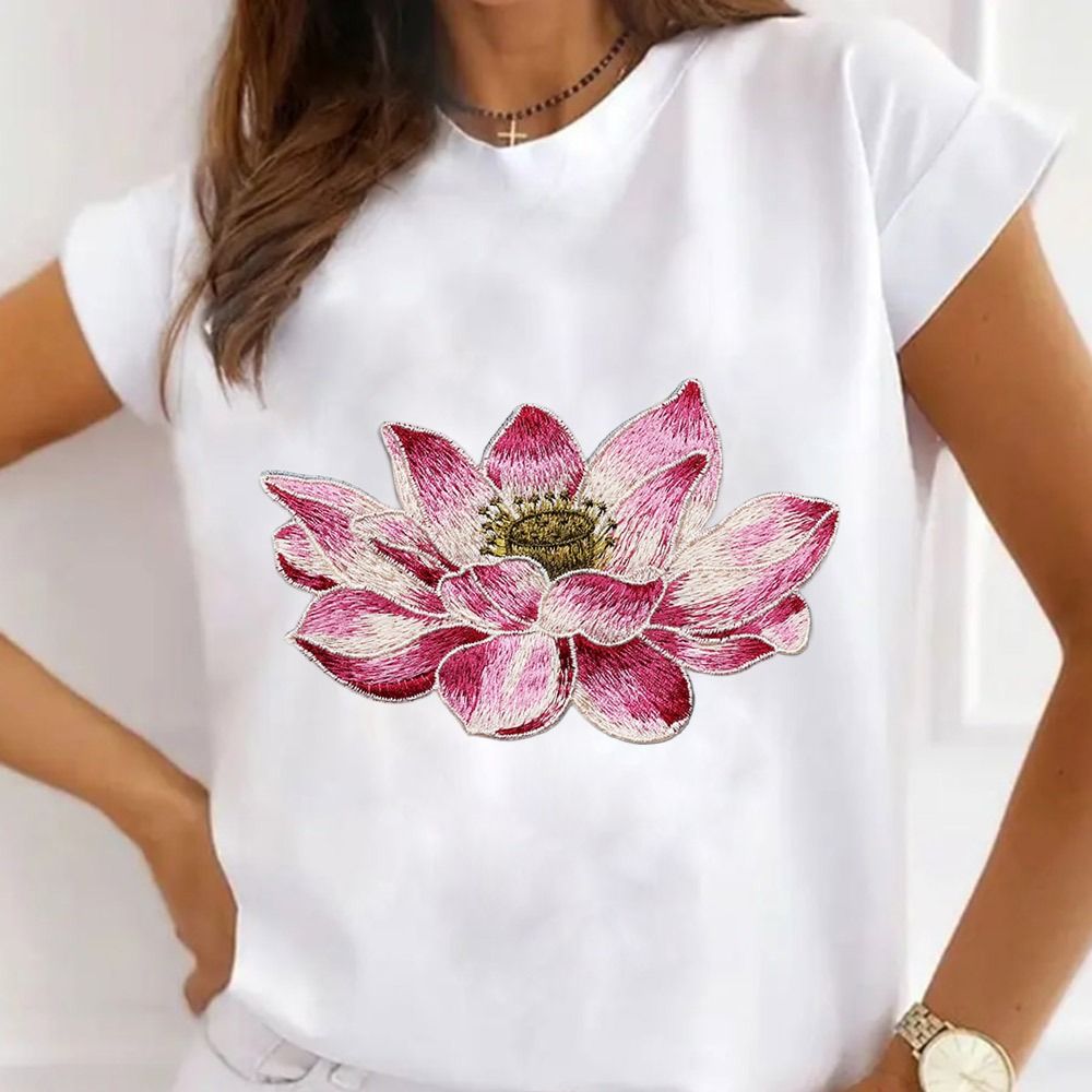 Soft Lotus Flower Patch Embroi - Applique Patch Flower incelemesi ve fiyatı