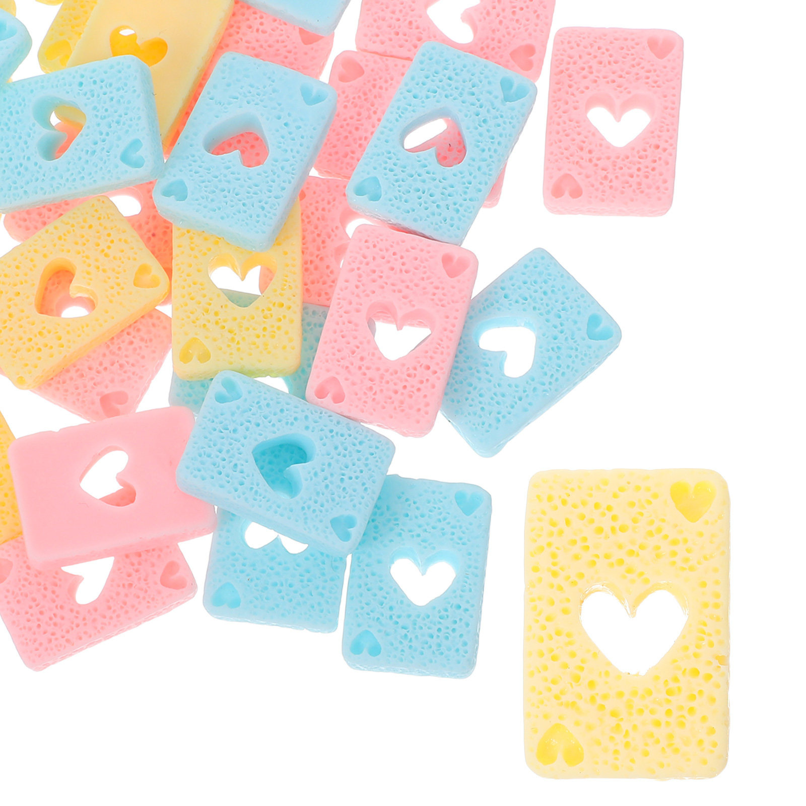 30Pcs DIY Resin Poker Charms C - Embellishments For Scrapbooking incelemesi ve fiyatı