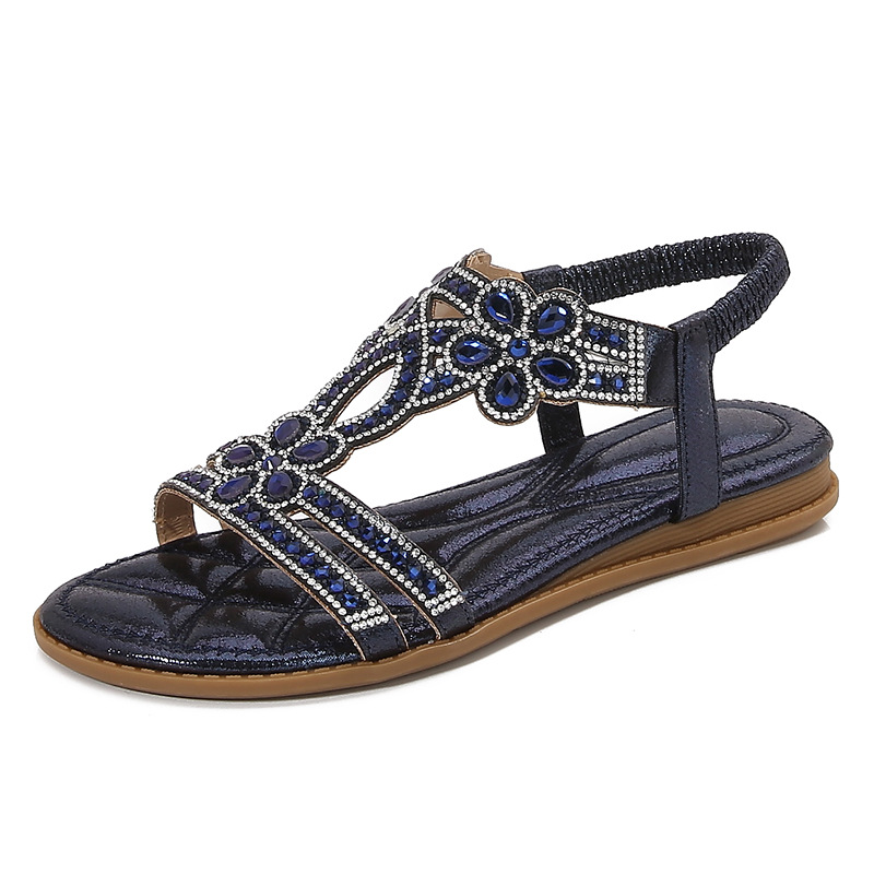 Big Size Openwork Sandals Bohe - Sew On Rhinestone incelemesi ve fiyatı