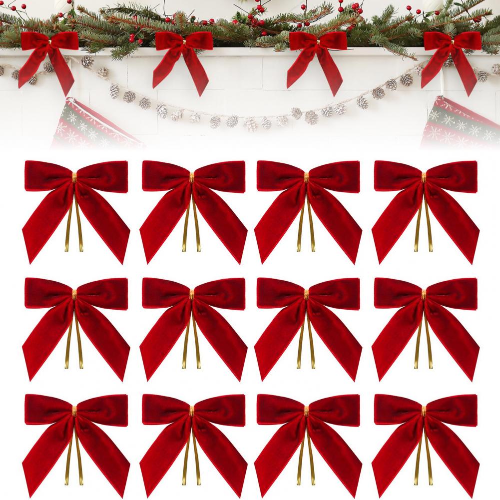 Christmas Bow Embellishment Ch - Christmas Craft Embellishment incelemesi ve fiyatı