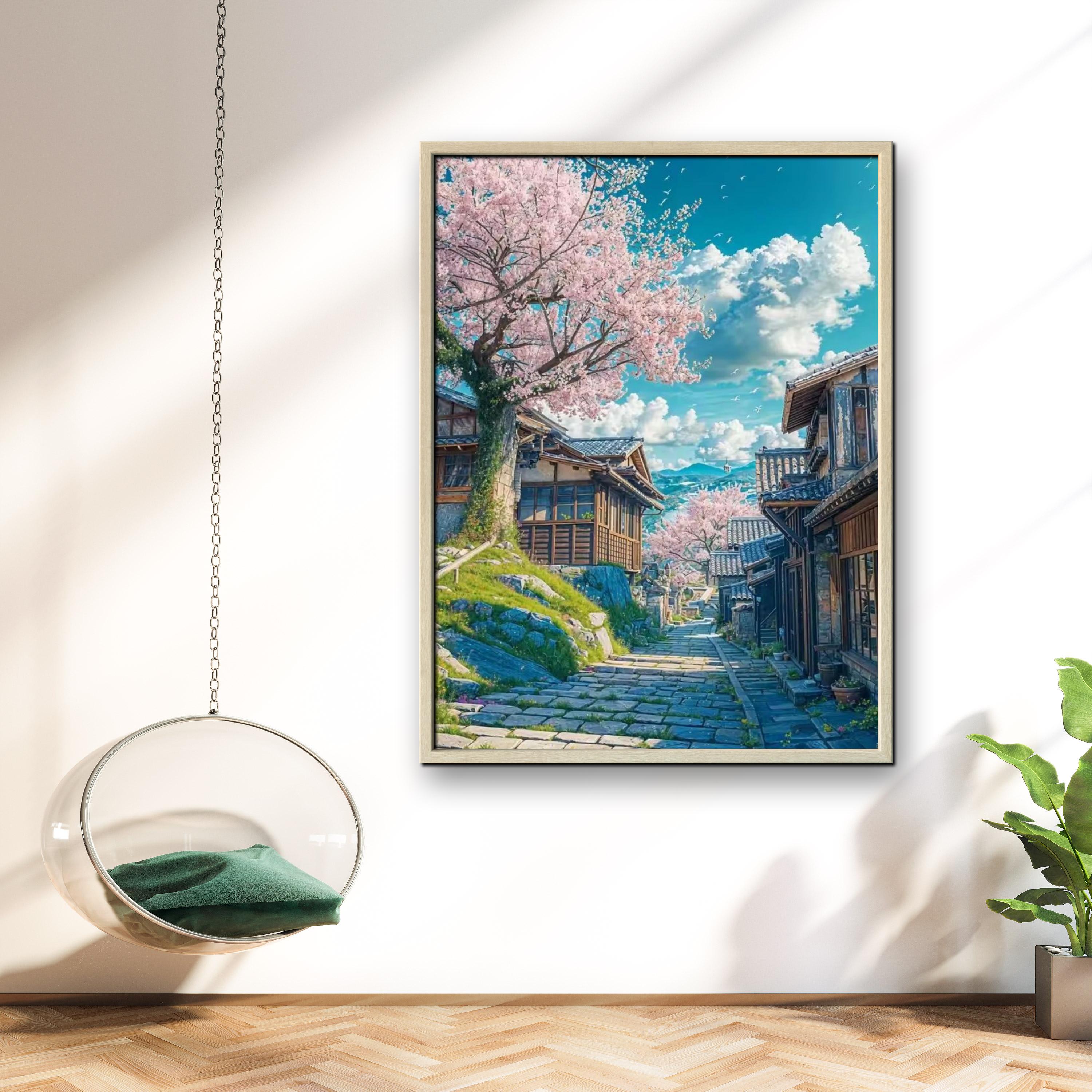 1PC frameless Japanese Cherry  - Embroidery Embellishments incelemesi ve fiyatı