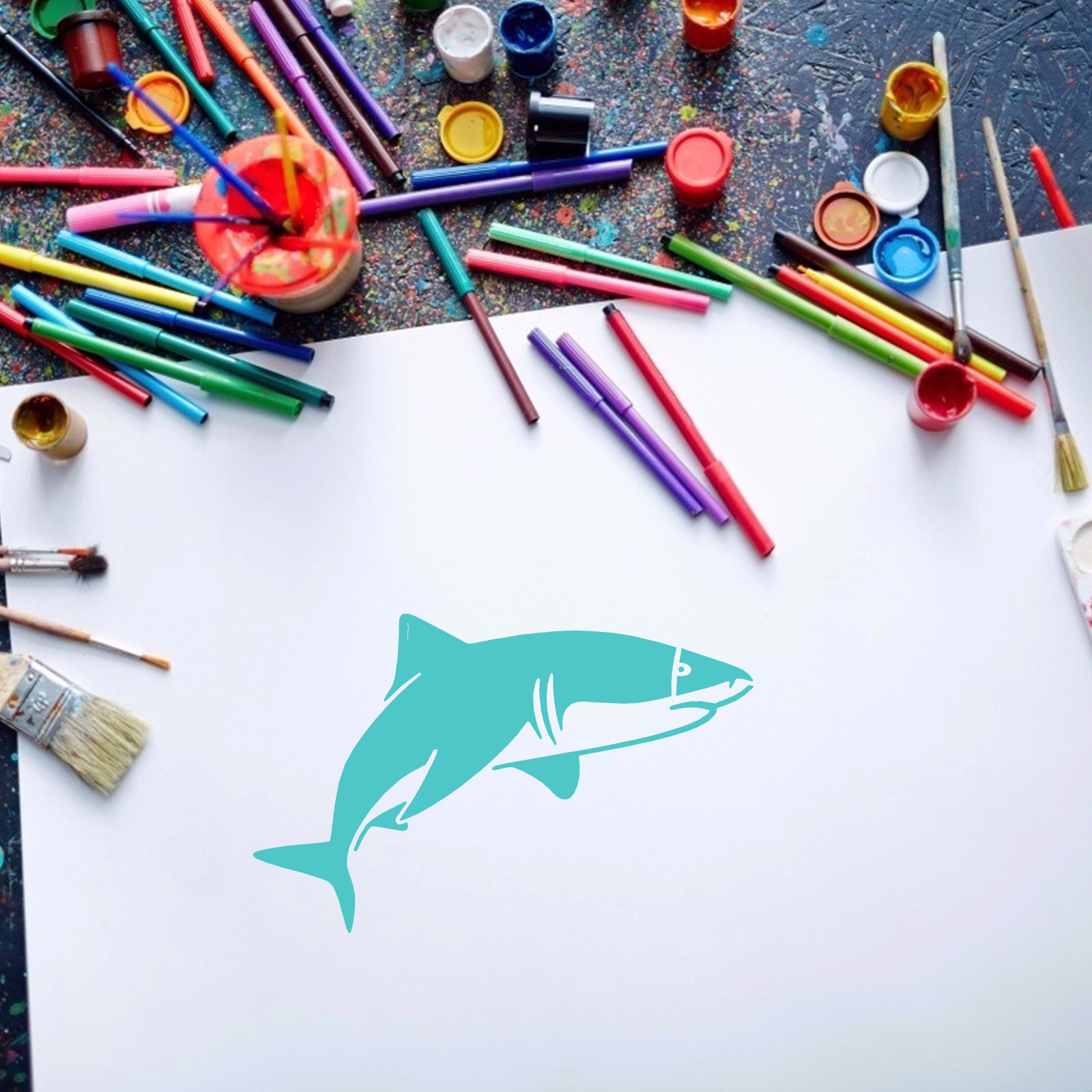 16pcs Ocean World Painting Tem - Craft Embellishment World incelemesi ve fiyatı