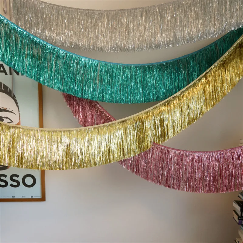 Shiny Tinsel Tassels Fringes B - Tassel Fringe Trim incelemesi ve fiyatı