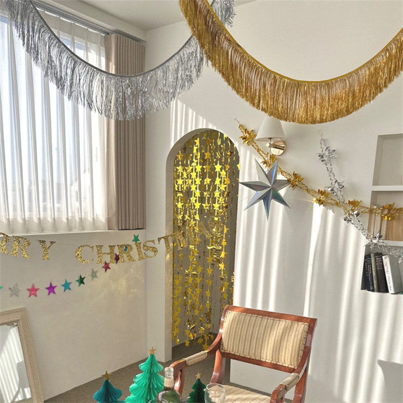 Shiny Tinsel Tassels Fringes B - Tassel Fringe Trim incelemesi ve fiyatı