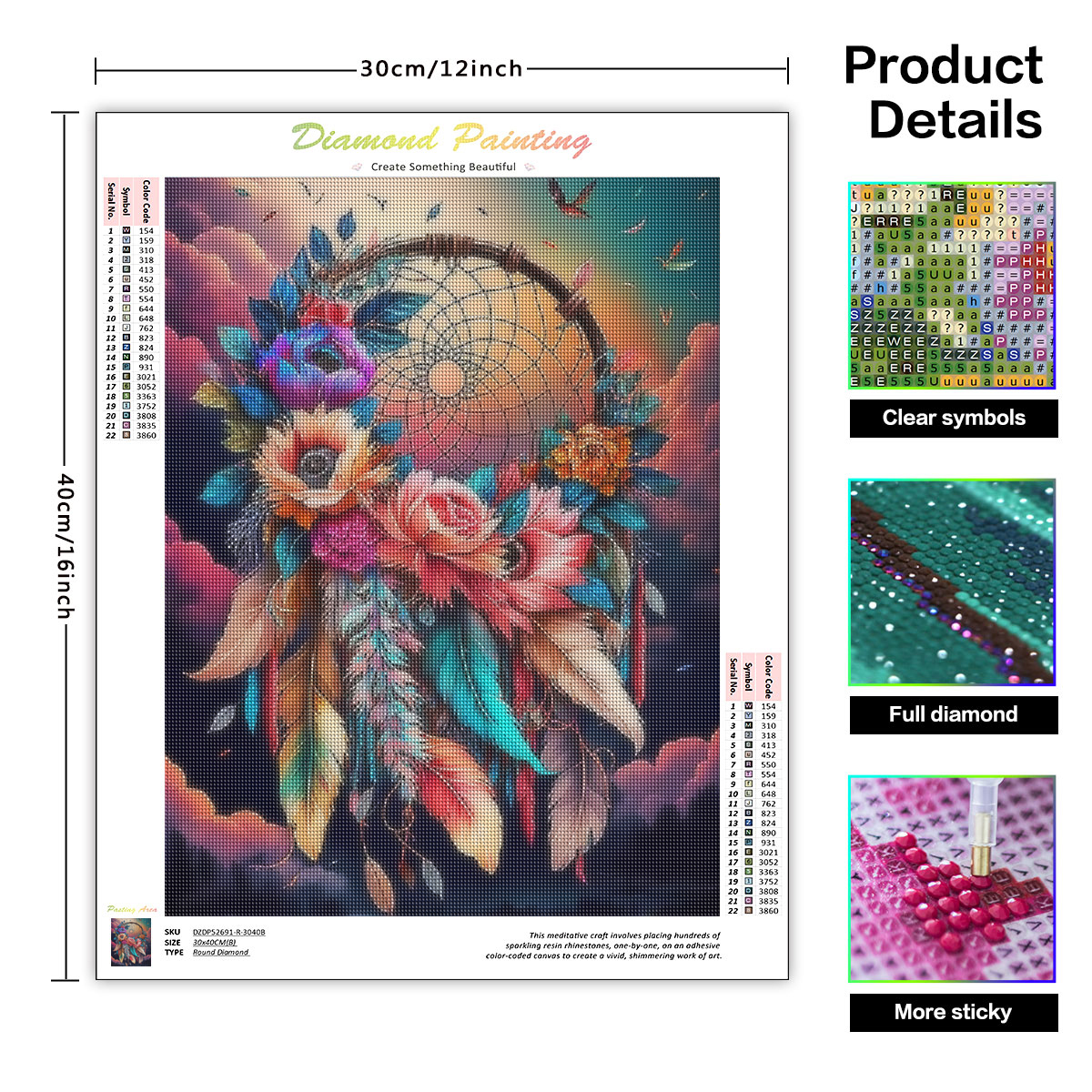 Frameless, Diamond Painting Dr - Embroidery Embellishments incelemesi ve fiyatı