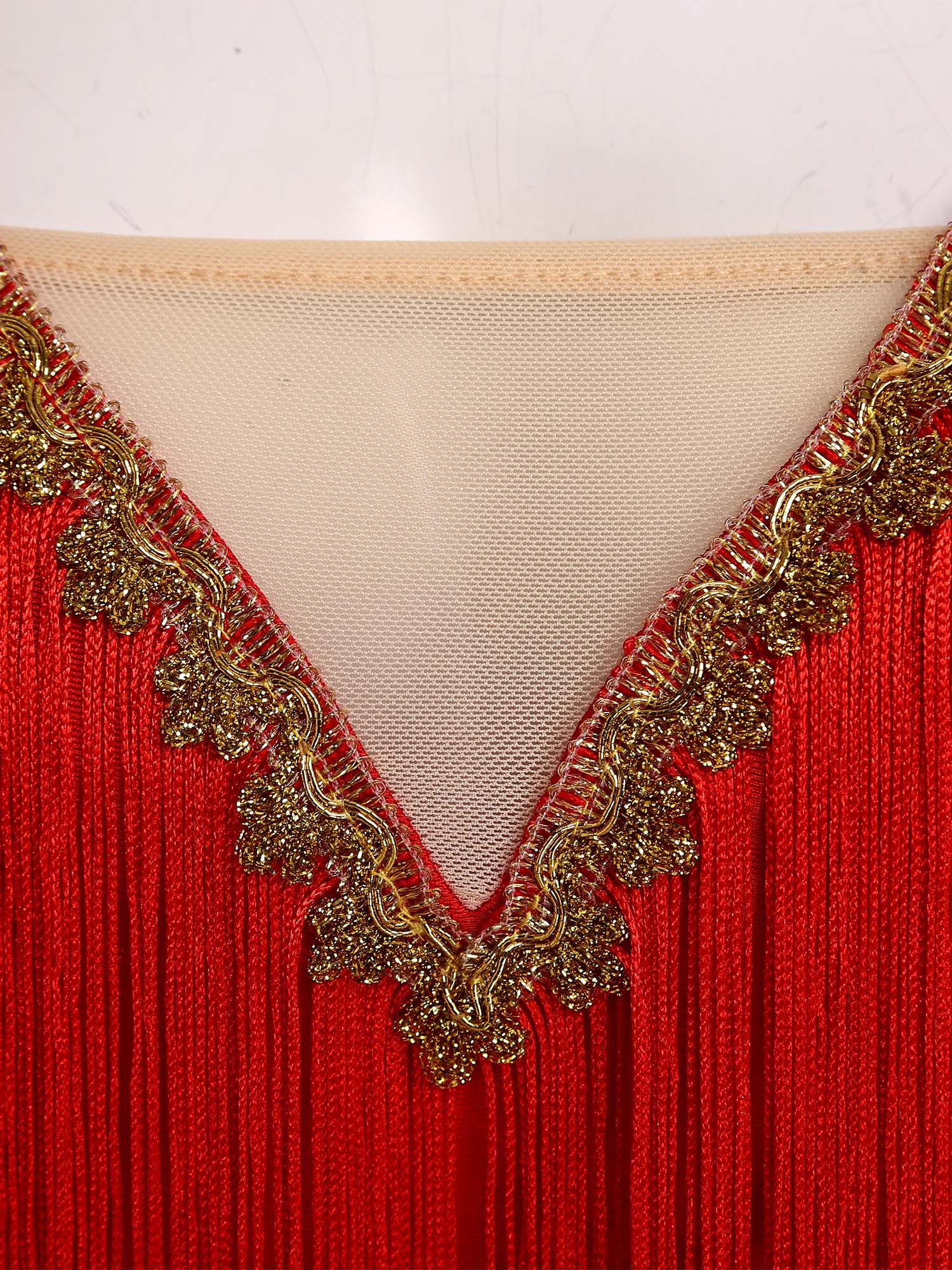 Women Lace-up Tassel Belly Dan - Tassel Fringe Trim incelemesi ve fiyatı
