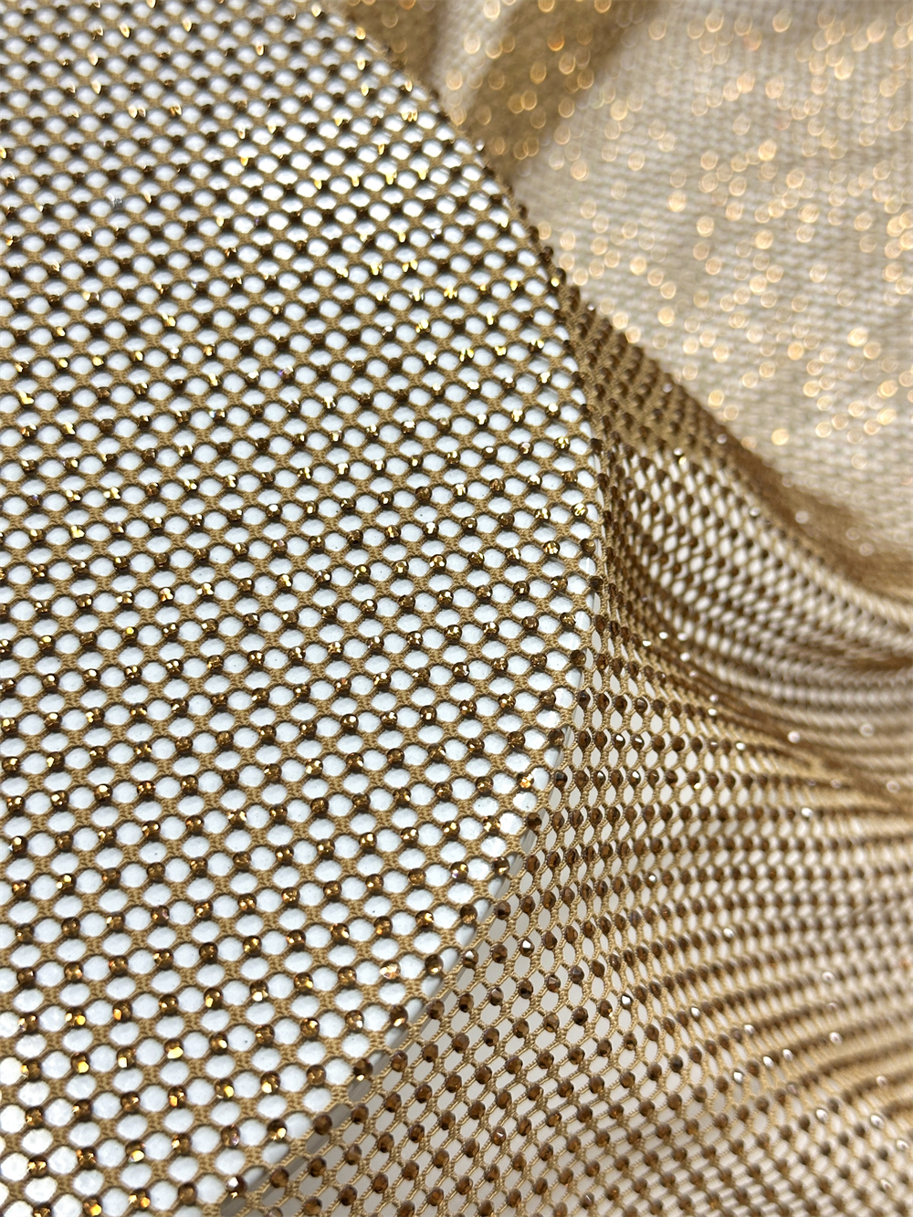 Exquisite Rhinestones Mesh diy - Crystal Mesh Fabric incelemesi ve fiyatı