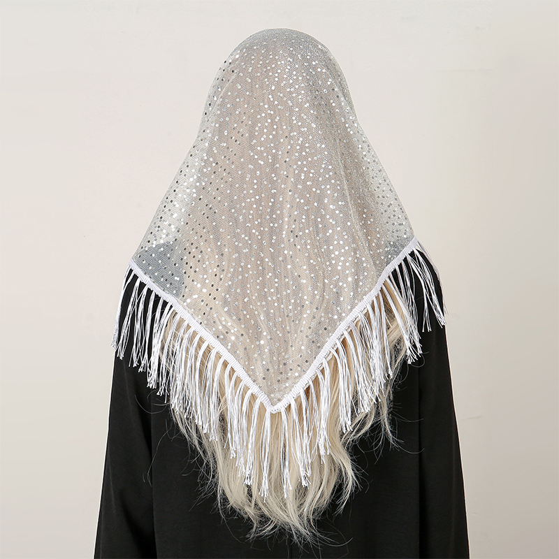 2024 Fashion Triangle Scarf Ha - Tassel Fringe Trim incelemesi ve fiyatı