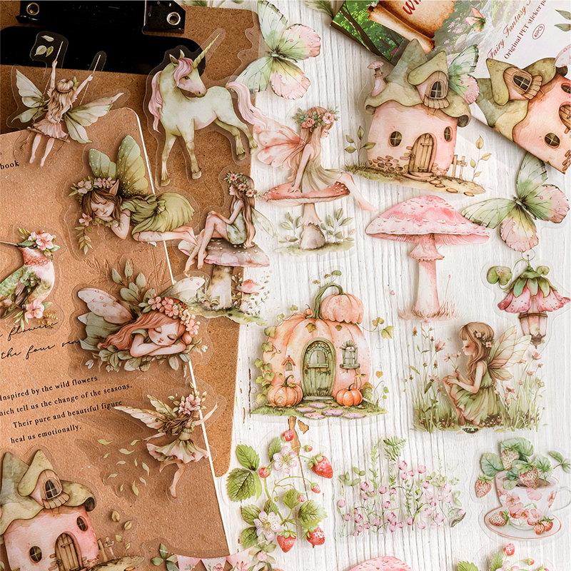 1~6Pack Fantasy of Elves Stick - Embellishments For Scrapbooking incelemesi ve fiyatı